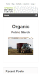 Mobile Screenshot of organicpotatostarch.com